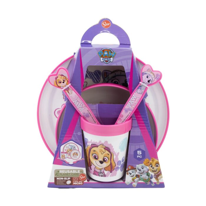 ΠΑΙΔΙΚΟ ΣΕΤ ΦΑΓΗΤΟΥ “PAW PATROL” (ΣΕΤ 5 ΤΕΜΑΧΙΩΝ) - Image 3