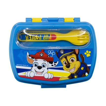 ΠΛΑΣΤΙΚΟ ΦΑΓΗΤΟΔΟΧΕΙΟ & ΜΑΧΑΙΡΟΠΙΡΟΥΝΑ “ PAW PATROL”