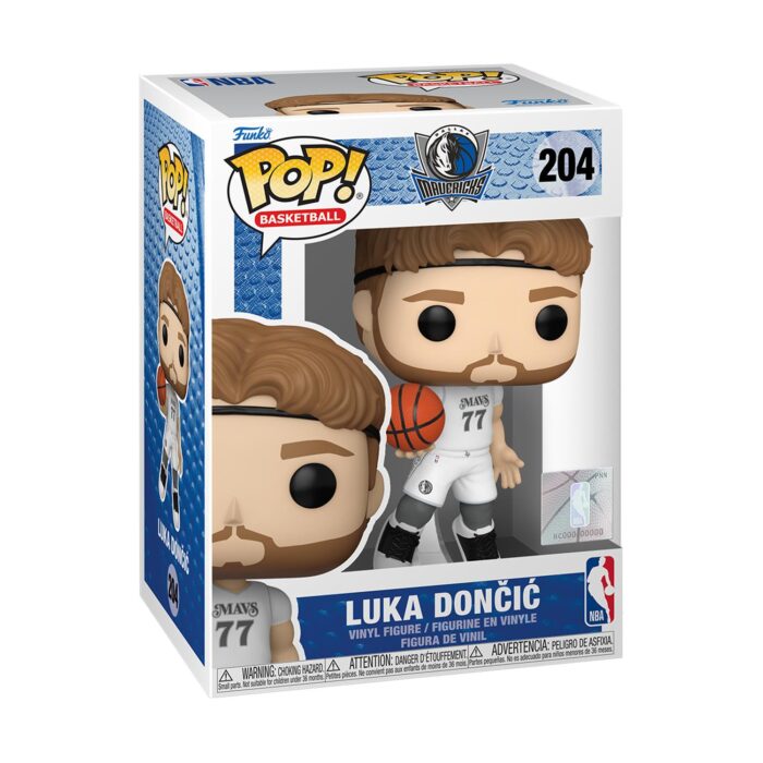 FUNKO POP!  Basketball: NBA Mavericks - Luka Doncic (City Edition 24-25) #204 Vinyl Figure