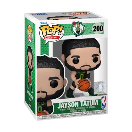 FUNKO POP!  Basketball: NBA Boston Celtics - Jayson Tatum (City Edition 24-25) #200 Vinyl Figure