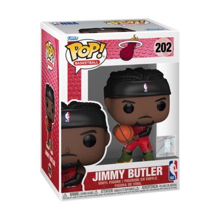 FUNKO POP!  Basketball: NBA Heat - Jimmy Butler (City Edition 24-25) #202 Vinyl Figure
