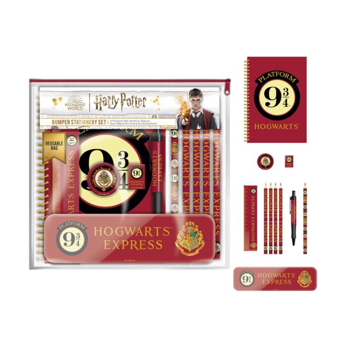 ΜΕΓΑΛΟ ΣΧΟΛΙΚΟ ΣΕΤ ΜΕ ΚΑΣΕΤΙΝΑ : HARRY POTTER 9+3/4