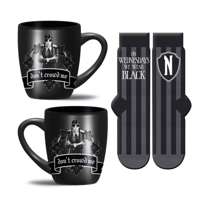 WEDNESDAY - BLACK MUG & SOCKS SET (GP2400893) - Image 2