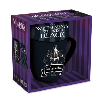 WEDNESDAY - BLACK MUG & SOCKS SET (GP2400893)