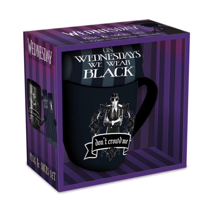 WEDNESDAY - BLACK MUG & SOCKS SET (GP2400893)