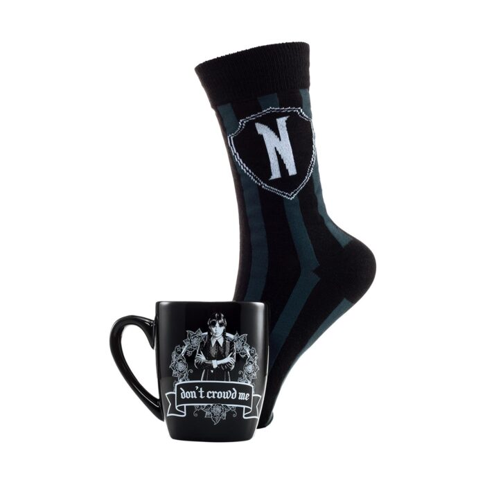 WEDNESDAY - BLACK MUG & SOCKS SET (GP2400893) - Image 5