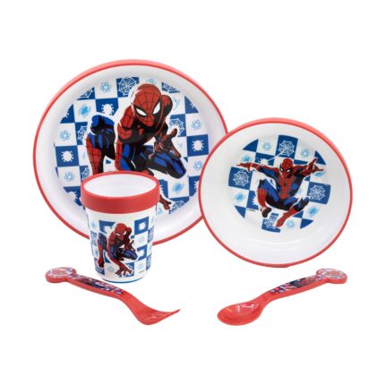ΠΑΙΔΙΚΟ ΣΕΤ ΦΑΓΗΤΟΥ “SPIDER-MAN ARACHNID GRID” (ΣΕΤ 5 ΤΕΜΑΧΙΩΝ)