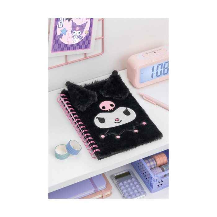 ΤΕΤΡΑΔΙΟ ΣΠΙΡΑΛ  "Kuromi - Fluffy Notebook" (PP14800KUR) - Image 3