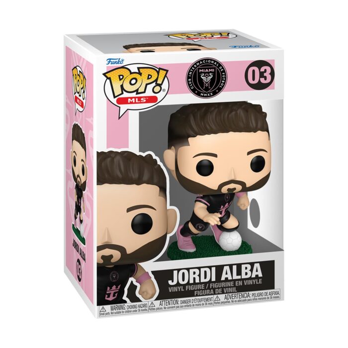 FUNKO POP!  MLS: Inter Miami - Jordi Alba (Away) #03Vinyl Figure