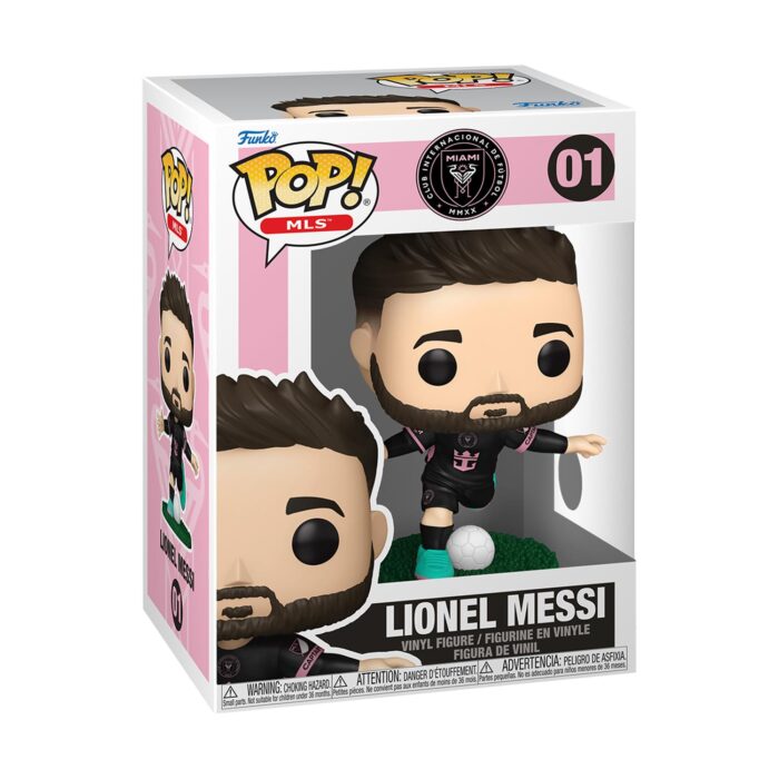 FUNKO POP!  MLS: Inter Miami - Lionel Messi (Away) #01 Vinyl Figure