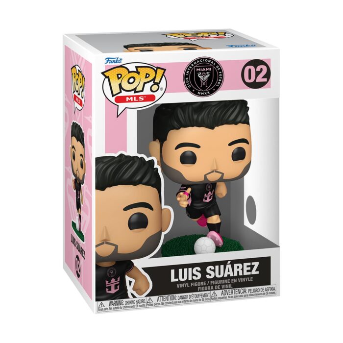 FUNKO POP!  MLS: Inter Miami - Luis Suarez (Away) #02 Vinyl Figure