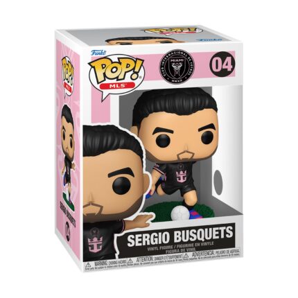 FUNKO POP!  MLS: Inter Miami - Sergio Busquets (Away) #04 Vinyl Figure