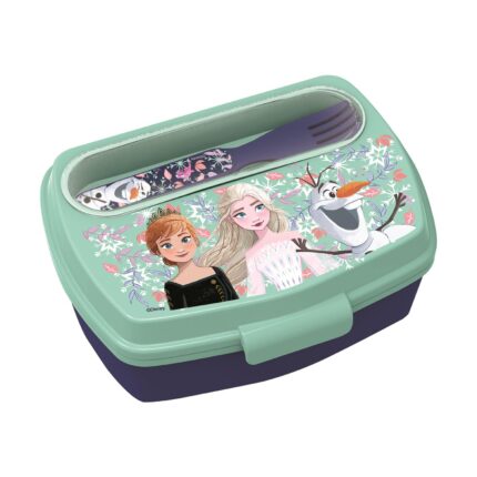 ΠΛΑΣΤΙΚΟ ΦΑΓΗΤΟΔΟΧΕΙΟ & ΜΑΧΑΙΡΟΠΙΡΟΥΝΑ “FROZEN SNOWY TALE”