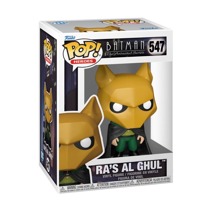 FUNKO POP! Heroes: Batman The Animated Series - Ra's al Ghul #547 Vinyl Figure