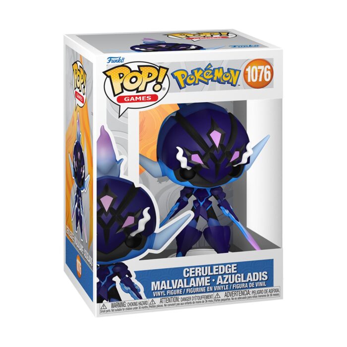 FUNKO POP! Games: Pokemon - Ceruledge Malvalame/Azugladis #1076 Vinyl Figure
