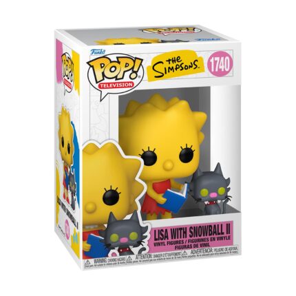 FUNKO POP! Television: The Simpsons - Lisa with Snowball II​ #1740 Vinyl Figure
