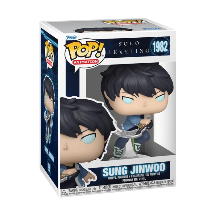 FUNKO POP! Animation: Solo Leveling - Sung Jinwoo* #1982 Vinyl Figure