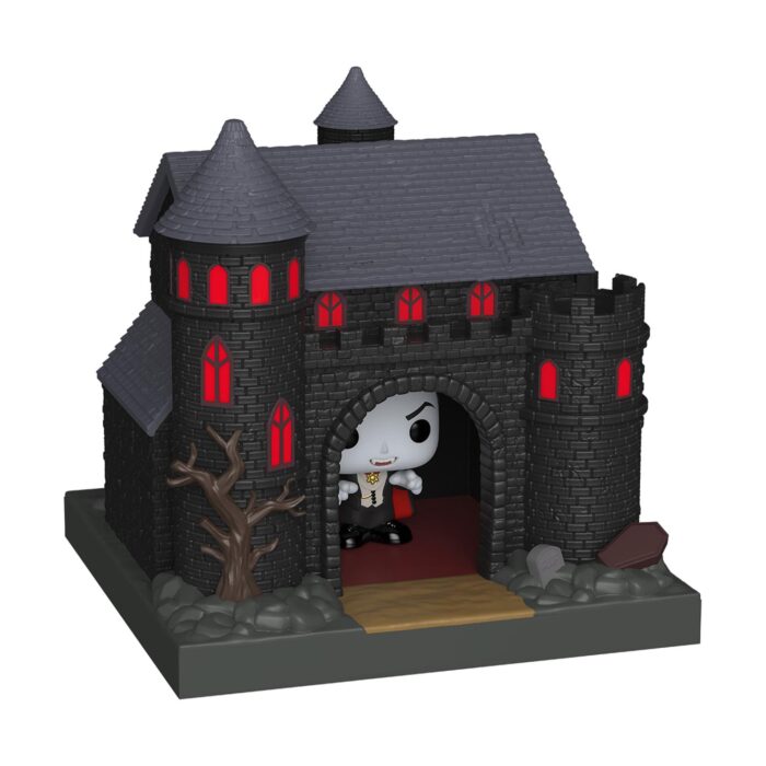 FUNKO BITTY POP! Towns: Universal Monsters - Dracula and Castle Vinyl Figures - Image 3