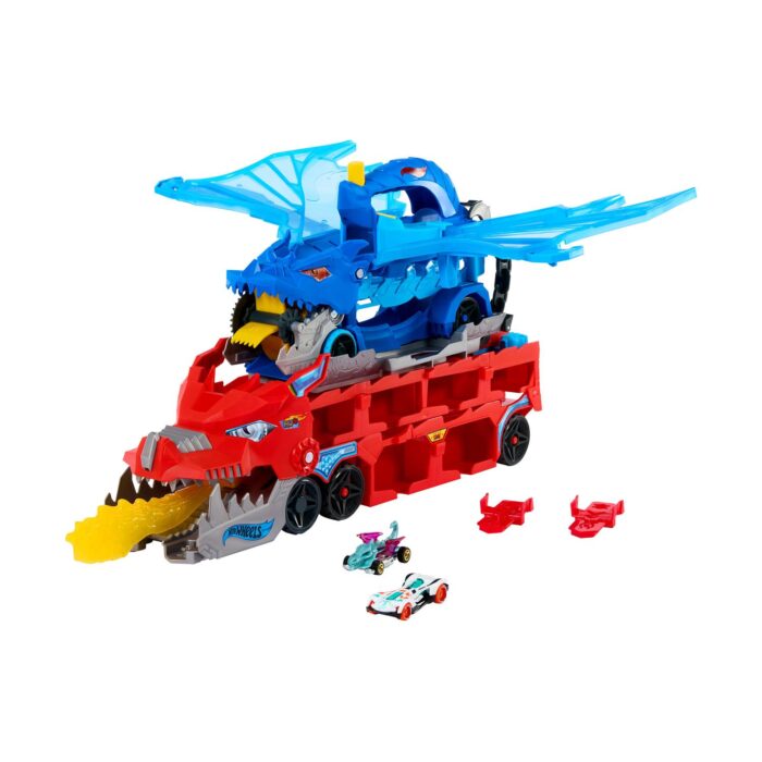 Mattel Hot Wheels City: Νταλίκα “Διπλός Δράκος” - Image 2