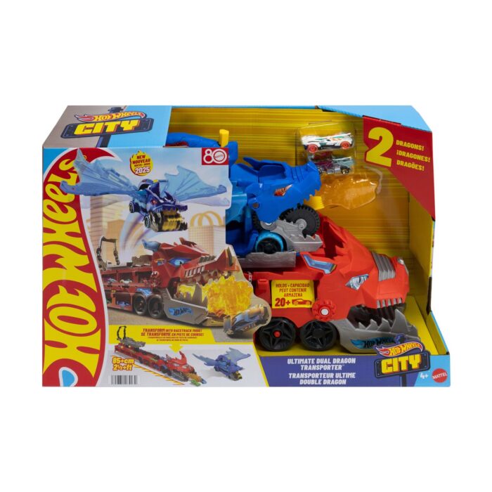 Mattel Hot Wheels City: Νταλίκα “Διπλός Δράκος”