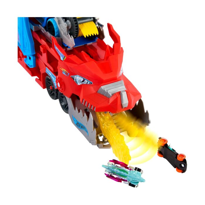 Mattel Hot Wheels City: Νταλίκα “Διπλός Δράκος” - Image 6