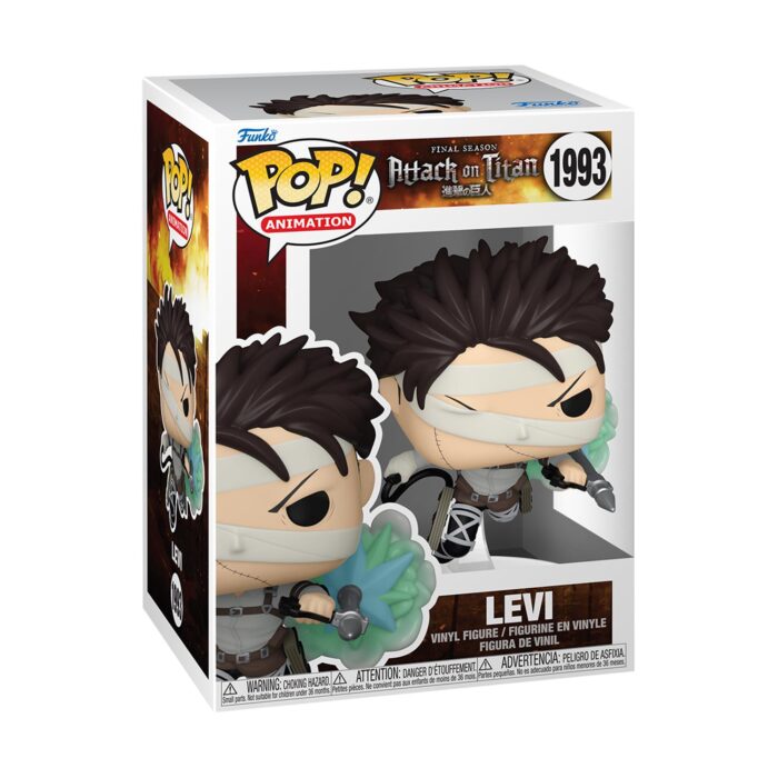 FUNKO POP! Animation: Attack on Titan - Levi (SP-1) #1993 Vinyl Figure