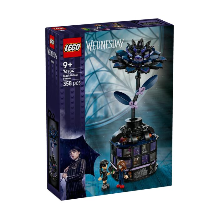 Lego® Wednesday: Black Dahlia Flower (76784)