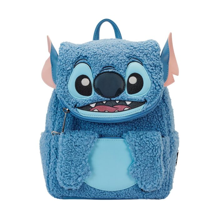 ΤΣΑΝΤΑ “Lilo & Stitch”  Stitch Plush Pocket Mini Backpack (WDBK3401)