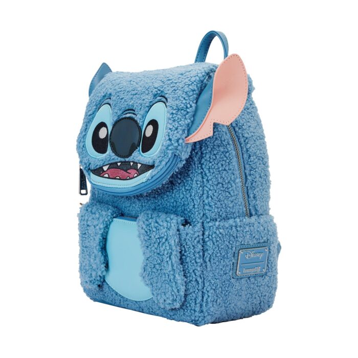 ΤΣΑΝΤΑ “Lilo & Stitch”  Stitch Plush Pocket Mini Backpack (WDBK3401) - Image 3