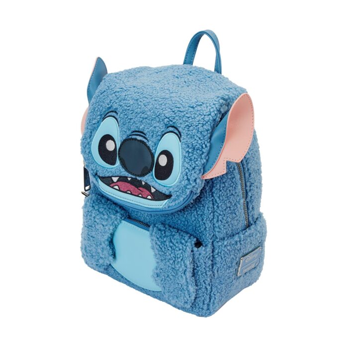 ΤΣΑΝΤΑ “Lilo & Stitch”  Stitch Plush Pocket Mini Backpack (WDBK3401) - Image 4