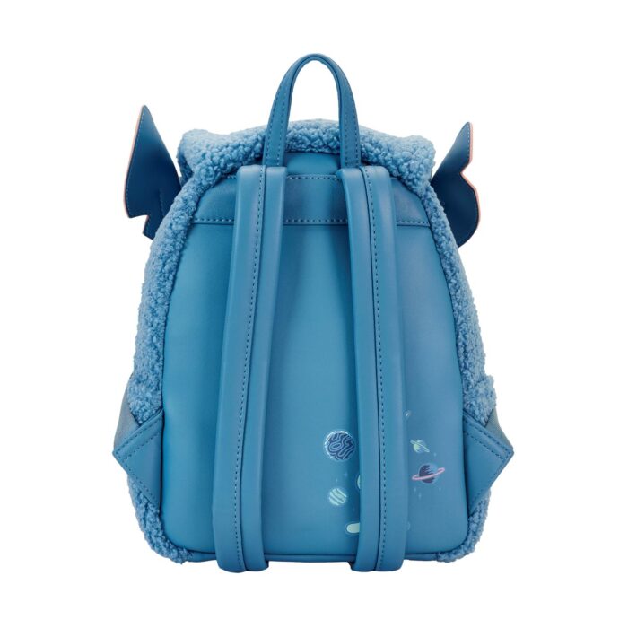 ΤΣΑΝΤΑ “Lilo & Stitch”  Stitch Plush Pocket Mini Backpack (WDBK3401) - Image 5
