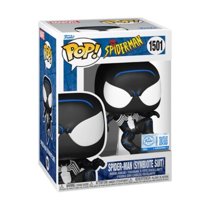 FUNKO POP! Marvel: Spiderman TV - Black Suit Spidey (Special Edition) #Vinyl Figure