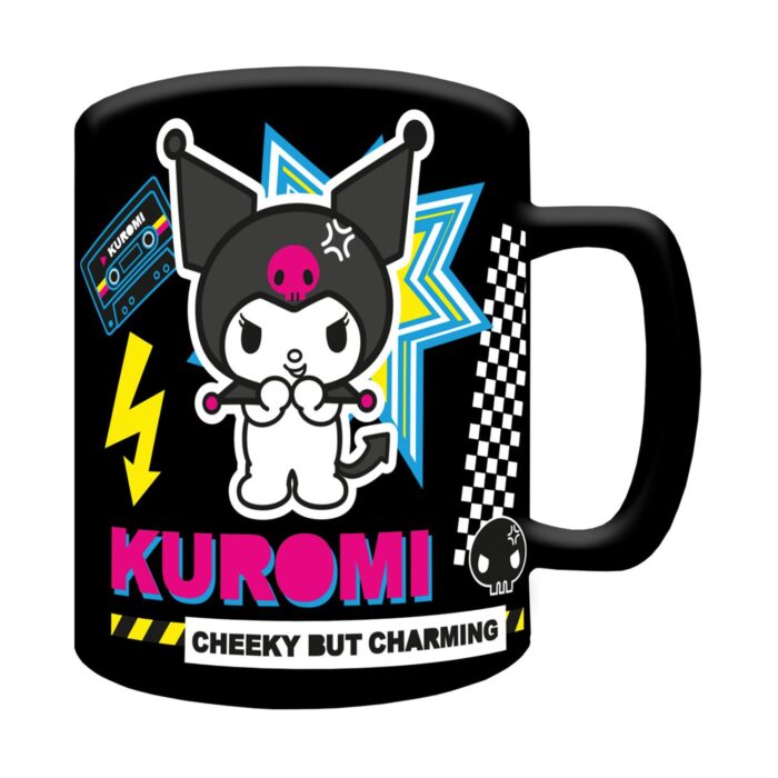 ΚΕΡΑΜΙΚΗ ΚΟΥΠΑ “Sanrio Kuromi - Cheeky Punky Fuzzy Mug (FZMG2401857)” - Image 4