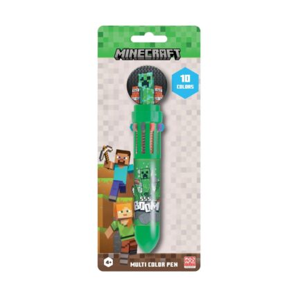 TEN (10) COLOR PEN: MINECRAFT