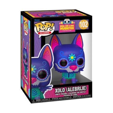 FUNKO POP! Icons: Dia de Los Muertos - Xolo (Alebrije) #102 Vinyl Figure