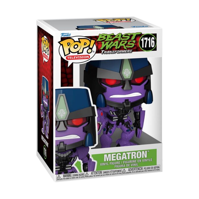 FUNKO POP!  Television: Beast Wars Transformers - Megatron #1716 Vinyl Figure