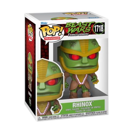 FUNKO POP!  Television: Beast Wars Transformers - Rhinox #1718 Vinyl Figure