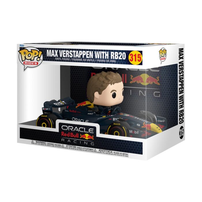 FUNKO POP! Rides Super Deluxe: Red Bull - Verstappen #315 Vinyl Figure