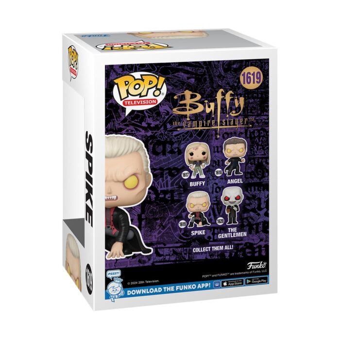 FUNKO POP! Television: Buffy Τhe Vampire Slayer - Spike (Vampire) #1619 Vinyl Figure - Image 2