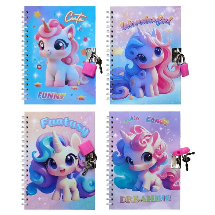 ΠΑΙΔΙΚΟ ΤΕΤΡΑΔΙΟ – ΣΗΜΕΙΩΜΑΤΑΡΙΟ “UNICORN” ΜΕ ΛΟΥΚΕΤΟ
