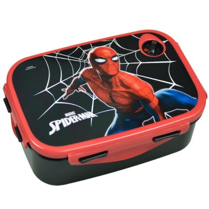 ΠΛΑΣΤΙΚΟ ΔΟΧΕΙΟ ΦΑΓΗΤΟΥ “ SPIDERMAN BLACK CITY” 900 ml