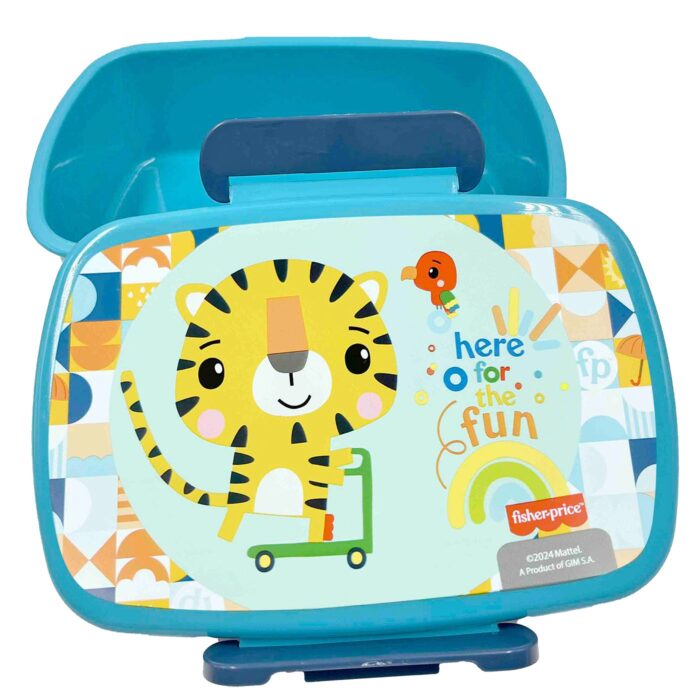 ΠΛΑΣΤΙΚΟ ΔΟΧΕΙΟ ΦΑΓΗΤΟΥ “TIGER” FISHER PRICE 900 ml