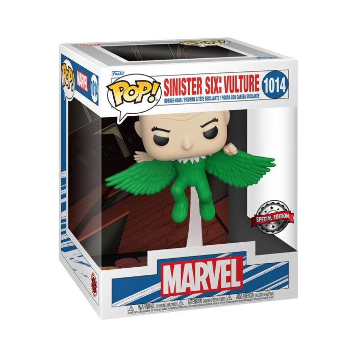 FUNKO POP! Deluxe Marvel: Beyond Amazing - Sinister Six: Vulture (Amazon Exclusive) #1014 Bobble-Head Vinyl Figure
