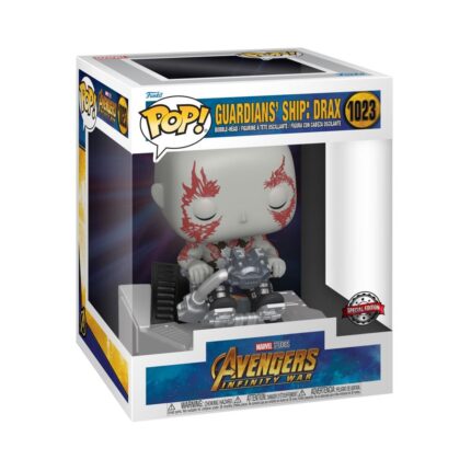 FUNKO POP! Marvel Deluxe: Avengers Infinity War - Guardians' Ship: Drax (Special Edition) #1023 Bobble-Head Vinyl Figure