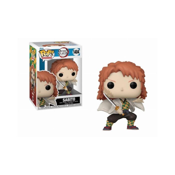FUNKO POP! Animation: Demon Slayer: Kimetsu No Yaiba - Sabito (No Mask) #1404 Vinyl Figure