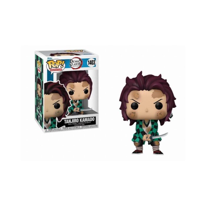 FUNKO POP! Animation: Demon Slayer Kimetsu No Yaiba - Tanjiro Kamado (Training) #1403 Vinyl Figure