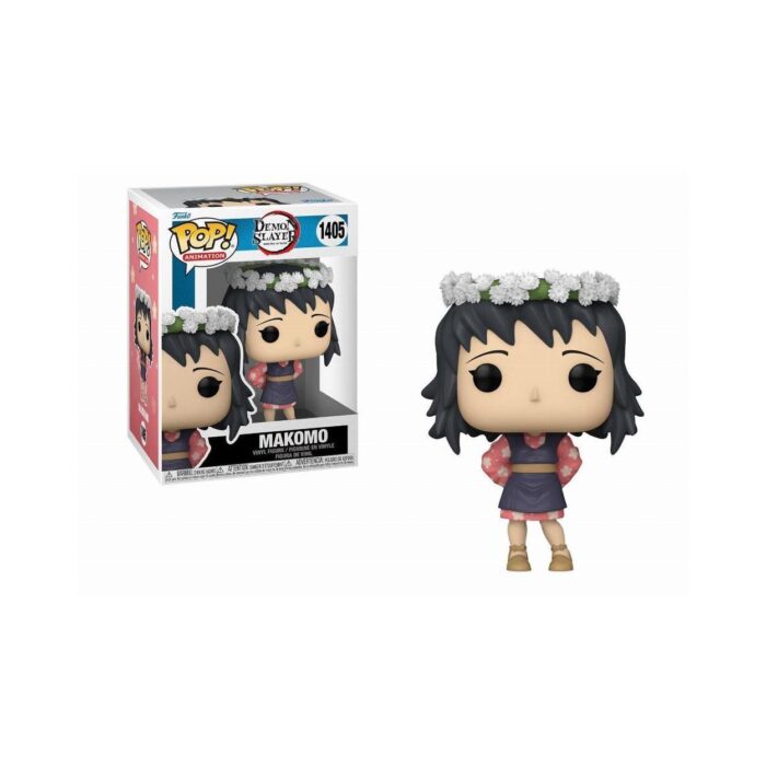 FUNKO POP! Animation: Demon Slayer: Kimetsu No Yaiba - Makomo (Flower Headdress) #1405 Vinyl Figure