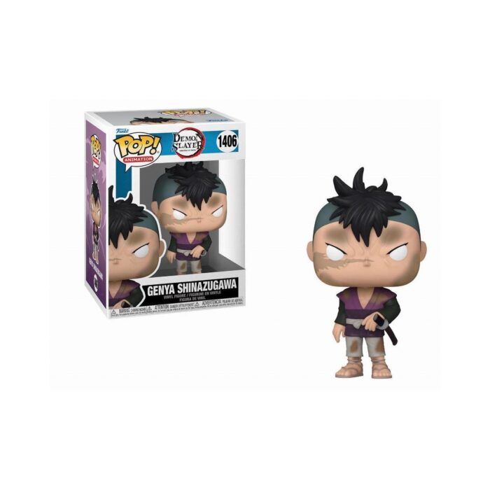 FUNKO POP! Animation: Demon Slayer Kimetsu no Yaiba - Genya Shinazugawa #1406 Vinyl Figure