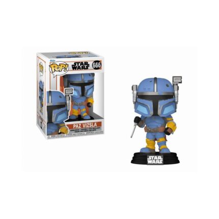 FUNKO POP! Disney Star Wars: The Mandalorian - Paz Vizsla #666 Bobble-Head Vinyl Figure