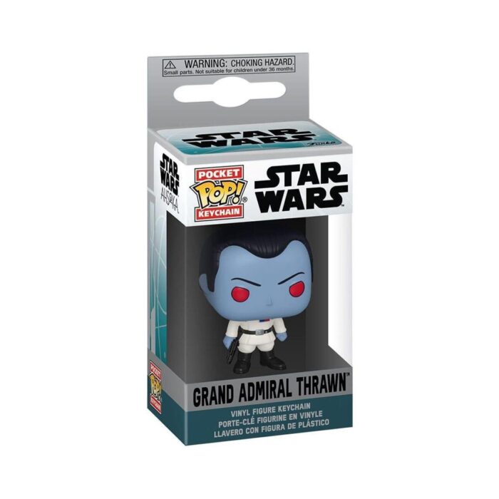 FUNKO POCKET POP! : Disney: Star Wars Ahsoka S2 - Grand Admiral Thrawn Vinyl Figure Keychain